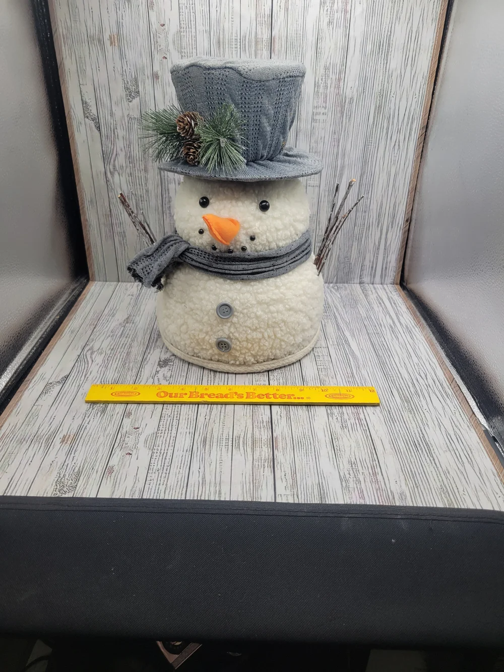 Snow Man - Beautiful Christmas Tree Topper/ Centerpiece